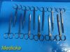 SYMMETRY SURGICAL 12X  Pakistan Konig Assorted Operating Scissors, Sharp/Blunt