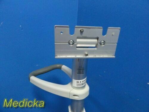 GCX Polymount Nihon Kohden (BSM-2354A) Patient Monitor Stand W/ Basket Monitor Stand