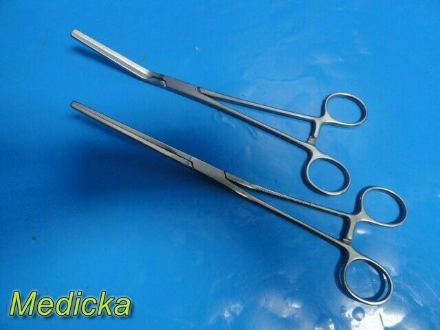 V. MUELLER 2X  CH6312 Cooley & SU 6110 Glassman Gastro Intestinal Clamps