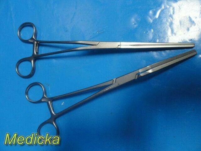 V. MUELLER 2X  CH6312 Cooley & SU 6110 Glassman Gastro Intestinal Clamps