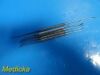 PILLING WECK 5 x Pilling 35-5180 & 35-5182 Olivekrona DBL Ended Neuro-spinal Dissector