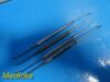 PILLING WECK 5 x Pilling 35-5180 & 35-5182 Olivekrona DBL Ended Neuro-spinal Dissector