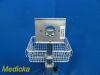GE Dash 3000 Patient Monitor Height Adjustable Mobile Stand W/ Basket