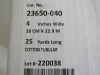 ALBA 81420 Stockinette Tubular Cotton Dressing, 4" x 25 yds.
