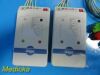 DRAEGER 2013  7865624 Tele Transmitters W/ 74993838 ECG Leads, 608-614 MHz EKG