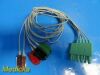 DRAEGER 2013  7865624 Tele Transmitters W/ 74993838 ECG Leads, 608-614 MHz EKG