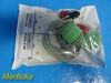 DRAEGER 2013  7865624 Tele Transmitters W/ 74993838 ECG Leads, 608-614 MHz EKG