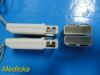 DRAEGER 2013  7865624 Tele Transmitters W/ 74993838 ECG Leads, 608-614 MHz EKG