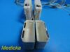 DRAEGER 2013  7865624 Tele Transmitters W/ 74993838 ECG Leads, 608-614 MHz EKG