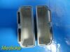 DRAEGER 2013  7865624 Tele Transmitters W/ 74993838 ECG Leads, 608-614 MHz EKG