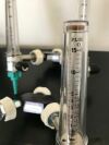 OHMEDA oxygen flowmeter 15L . Flow Meter