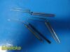 KARL STORZ Lot of 12  V. Mueller Beaver Assorted  Ear Knives & Handles