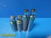 Lot of 4 Rusch Greenspec / Greenspec X FiberOptic Blade Handles ONLY