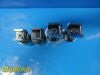 Lot of 4 Rusch Greenspec / Greenspec X FiberOptic Blade Handles ONLY