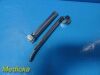 MERCURY Fiber Optic 2001 MiL 3 Laryngoscope Blade W/ Sunmed Slim Handle ~ Laryngoscope