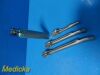 RUSCH Greenspec Mil 3,Mil 2,Mil 1 Fiber Optic Blades Laryngoscope