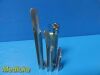 RUSCH Greenspec Mil 3,Mil 2,Mil 1 Fiber Optic Blades Laryngoscope