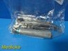 RUSCH Snaplight MiL4,MiL2,MiL1 Assorted F/O Blades W/ Greenspec F/O Handle~ Laryngoscope