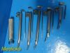 RUSCH Snaplight MiL4,MiL2,MiL1 Assorted F/O Blades W/ Greenspec F/O Handle~ Laryngoscope