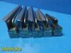 RUSCH Snaplight MiL4,MiL2,MiL1 Assorted F/O Blades W/ Greenspec F/O Handle~ Laryngoscope