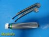 RUSCH Emerald MiL3 & MiL2 F/O Laryngoscope Blades W/ Fiber Optic Handle ~ Laryngoscope