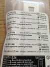 CONMED 5071-324 IntrEX Large Bone Oscillating Saw Blade, 25.0 x 90.0 x 1.27mm