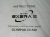OLYMPUS EvIS Exera II CLV-180  Video System Center Instruction Operator's Manual