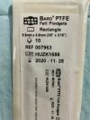 BARD 007963 PTFE FELT PLEDGETS 9.5MM X 4.8MM RECTANGLE (10 PER PACKET)