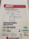 MERIT MEDICAL CF-5270 Flex-Neck Classic Peritoneal Dialysis Catheter 2 Cuffs Adult Large Coiled (X)