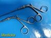 CIRCON Lot of 2  ACMI 33258 Flexible Alligator Forceps W/ 330H Handle