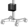 MIDMARK IQvitals Instrument Cart