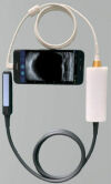 PLUSMED Sono Q10Vet USB rectal linear probe Bovine Equine Vet. Ultrasound