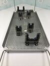 AESCULAP MD422 STERILIZATION TRAY 21 x 10" x 4 WITH SILICONE INSERTS  MD422 STERILIZATION TRAY