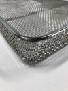 Stainless Steel Sterilization Tray w/ handles 19 inch x 13 inch x 2 inch Surgical Cases