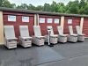 STRYKER 1009 Big Wheel Medical Hospital Stretcher w new Black Upholstery Stretcher Stretcher