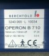 BERCHTOLD OPERON B 710 BERCHTOLD OPERON B 710 OPERATING ROOM TABLE