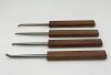 V. MUELLER VM84-3835,  VM84-3831, VM84-3833, VM84-3837 Bone Tamp Serpent Bone Set of 4