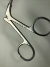 V. MUELLER LA1010-1 Surgical Laparoscopic 5mm 33cm Curved Micro Scissors