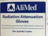 ALIMED 95-498 Radiation Attenuation Gloves XL, Box of 5 Pair, Exp 12/2020 F2121