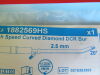 MEDTRONIC/ XOMED Ref: 1882569HS High Speed Curved Diamond DCR Bur  2.5mm 20 Degree Exp. 10/2019