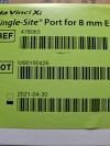 DA VINCI 478065 DAVINCI XI SINGLE SOTR PORT FOR 8MM ENDOSCOPE
