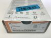 COVIDIEN 3001-72 Ti-Cron Coated Braided Polyester Blue Suture, Box of 24 Pieces Exp 09/2021 F2721