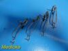BAUSCH & LOMB Lot of 4 Storz Opthalmic Instruments E4064 KNAPP Eye Speculum,13mm x 60mm