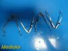 BAUSCH & LOMB Lot of 4 Storz Opthalmic Instruments E4064 KNAPP Eye Speculum,13mm x 60mm