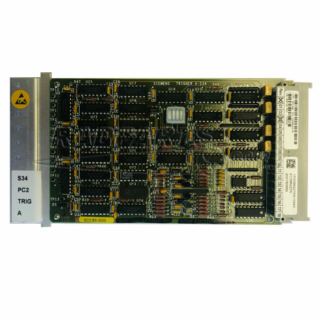 SIEMENS 5862276 PCB, TRIGGER A Linear Accelerator