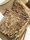 SUBURBAN ADULT SERVICES 6515-00-303-8100 Premium Quality - 6" Wooden Small Waxing Spatula Tattoo Coffee Stir Sticks 100pc