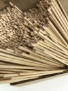 SUBURBAN ADULT SERVICES 6515-00-303-8100 Premium Quality - 6" Wooden Small Waxing Spatula Tattoo Coffee Stir Sticks 100pc