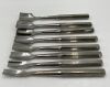 Lot of 8 Various Size Bone Gouge Instruments