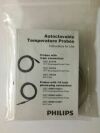 PHILIPS  989803100881 21075A Esophageal Rectal Temperature probe REF 989803100881 Monitor