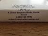 SURGICAL ADVANTAGE 100-613 8.25mm Trephine Blade, Sterile